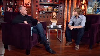 Actor Eric Christian Olsen Joins The RES in Studio  111014 [upl. by Ecnerolf81]