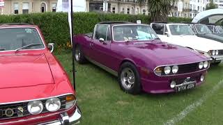 Triumph Stag Cars at Eastbourne Magnificent Motors Car Show 2024 Sunday [upl. by Santiago]