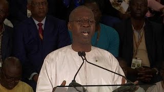 Senegals prime minister declares Macky Sall winner of presidential election [upl. by Arual757]