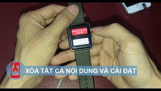 HƯỚNG DẪN CÁC CÁCH ĐẶT LẠI APPLE WATCH  How to hard reset Apple Watch [upl. by Anom]