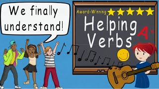 Helping Verbs Song Helping Verbs by Melissa  Award Winning Educational Song [upl. by Raff383]