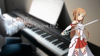 Overfly  Sword Art Online ED2  Piano Improvisation [upl. by Dymoke]