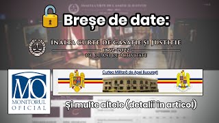 Public Disclosure  Vulnerabilitati de Date  Monitorul Oficial ICCJ ReJustro [upl. by Tertias]