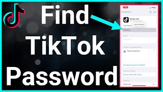 How To See Your Password On TikTok [upl. by Ranson38]