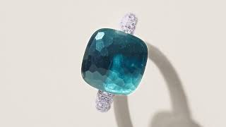 Nudo ring  London blue topaz [upl. by Maharg842]