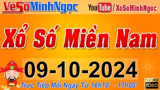 XSMN Minh Ngọc  Trực tiếp Xổ Số Miền Nam  KQXS Miền Nam ngày 09102024 KQXS Hôm Nay XSTT XSKT [upl. by Zitah]