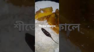 এ রকম তরকারি দিয়ে সকালে ভাত খেতে কার কার মজা লাগে islamicstatus reelsvideo 0views recipe [upl. by Nnairak]