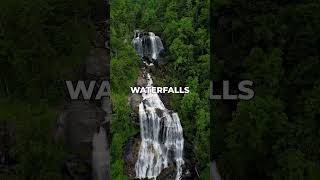 Upper Whitewater Falls in NC ncwaterfalls visitnc explorenc northcarolina nc waterfalls hike [upl. by Klinges]