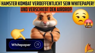 Hamster Kombat präsentiert Whitepaper  Airdrop verschoben [upl. by Leodora]