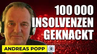 Andreas Popp  100000 INSOLVENZEN GEKNACKT [upl. by Australia596]