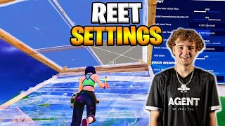 I Tried REETS Best Fortnite Controller Settings [upl. by Nissy]