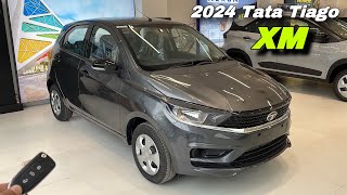 Tata Tiago XM 2024  Tata Tiago Second Base Model  Tata Tiago 2024 [upl. by Renny]