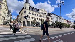 Helsingborg Central 🇸🇪  Train Station  Park  Bibliotek  Walking Tour [upl. by Issie]