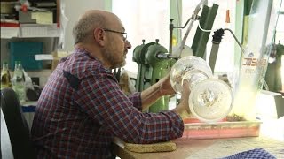 Handson Craftsmanship…Creating the Crystal Globes [upl. by Winterbottom311]