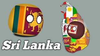 Provinces of Sri Lanka 🇱🇰  Countryballs [upl. by Onirotciv277]