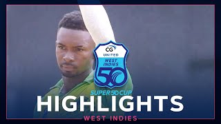 Athanaze Stars  Combined Campuses amp Colleges v Windward Islands Volcanoes  CG United Super50 2024 [upl. by Franz308]