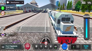 Indonesian Train Sim Game Android Gameplay Videos  Train Wala Game Download [upl. by Philcox]