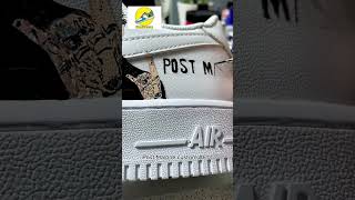 Post Malone custom AF1s postmalone custom customairforce1 af1customs af1 nike af1s shoes [upl. by Frissell]