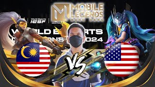 aku kene sidai IESF WEC 2024  MLBB DAY 1  Mobile Legends Bang Bang  malaysia [upl. by Neivad782]