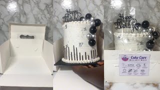 How To Box A Tall Cake With Ease [upl. by Azaria688]