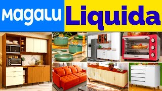 Achei no MAGAZINE LUIZA as OFERTAS e PROMOÇÃO de GuardaRoupa Lavadora Fogão Cozinha Cama Mesa TV [upl. by Somerville605]