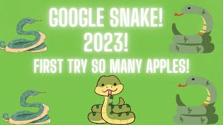 Google Snake [upl. by Olfe244]