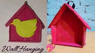 DIY Wall Hanging Home Frame 🪟 Handmade And Homemade ytshorts viralvideo home craft handmade [upl. by Inoue]