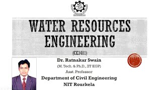 HydrologyWater Resources Engineering Lecture 14 Hydrographs Baseflow Separation [upl. by Ivey504]