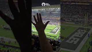 TORCIDA DO CORINTHIANS CANTANDO NO JOGO DA NFL [upl. by Kentiggerma444]