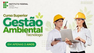 Curso Superior de Tecnologia em Gestão Ambiental [upl. by Oidualc771]