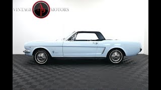 1965 Ford Mustang APVM645 [upl. by Enitsuj734]