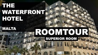 The Waterfront Hotel Malta  Roomtour  Superior Room [upl. by Heda55]