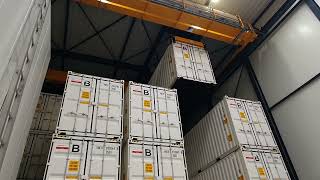 Geautomatiseerd container systeem Van Beek Verhuizingen [upl. by Einal]