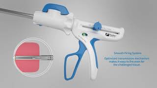 Panther Endo Stapler CEAC with NonStop Articulation system and grasping mode 3D video [upl. by Astor]