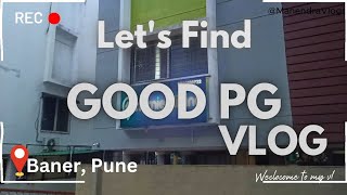 PG In Baner Pune  PG Tour Vlogs  Manendra Vlogs [upl. by Maible]