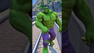 Heavy hulk teaches us true meaning of love by saving his friend  gta5 shorts trending viralreel [upl. by Nauqe]