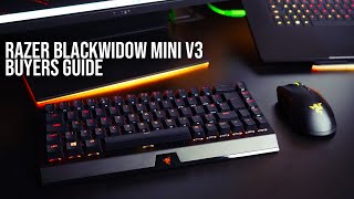 Razer Blackwidow V3 Mini Hyperspeed  Unboxing and First Impressions [upl. by Won]