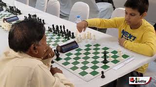 Threefold Repetition or Photographic Draw 61yearold Surajit vs 10yearold Aryaman [upl. by Aihsenal841]