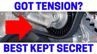 How To Check amp Adjust Serpentine Drive Belt Tension On Your Car [upl. by Attinahs812]