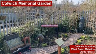 Colwich Memorial Garden  Colwich Junction  Rail Accident  19th September 1986  Staffordshire [upl. by Nebra]