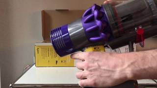 Dyson V10 Animal Vacuum Unboxing What Parts Are Included [upl. by Maloy916]