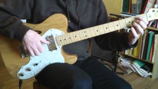 Fender Telecaster thinline reissue 72 [upl. by Libby]