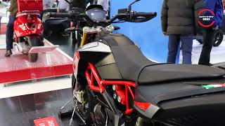 Aprilia Dorsoduro 900 Motorcycles Walkaround [upl. by Lazor]