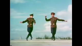 Soviet Army Dancing to CopeaCabana Song [upl. by Byrdie]