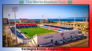 Unipol Domus Sardegna Arena  Cagliari Calcio  The World Stadium Tour [upl. by Assecnirp]