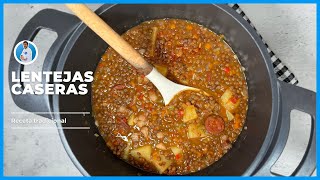 Cómo hacer las mejores LENTEJAS de la abuela receta paso a paso [upl. by Yellhsa791]