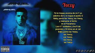 Anuel AA  Yeezy LETRA feat Ñengo Flow [upl. by Waylen]