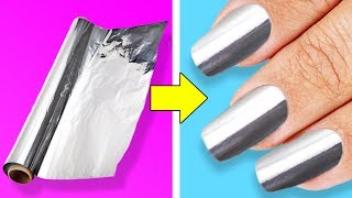 26 NAIL HACKS EVERY GIRL SHOULD TRY [upl. by Lardner489]