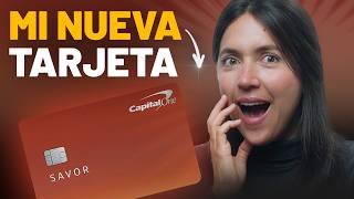 Capital One descontinúa tarjeta Savor y actualiza la SavorOne La terminé solicitando [upl. by Ume]