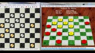 Platinum WCC III Checkers Vs CheckerBoard185  Learn to Win [upl. by Ahsats]